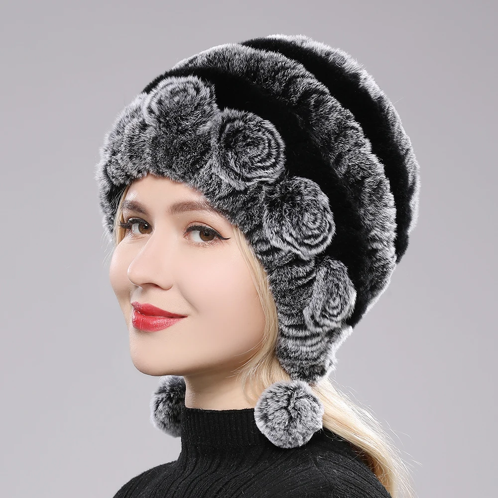 Russia Elastic Knitted Real Rex Rabbit Fur Beanies Hats Women Rex Rabbit Fur Skullies Hat 100% Real Natural Rex Rabbit Fur Caps
Russia Elastic Knitted Real Rex Rabbit Fur Beanies Hats Women Rex Rabbit Fur Skullies Hat 100% Real Natural Rex Rabbit Fur Caps