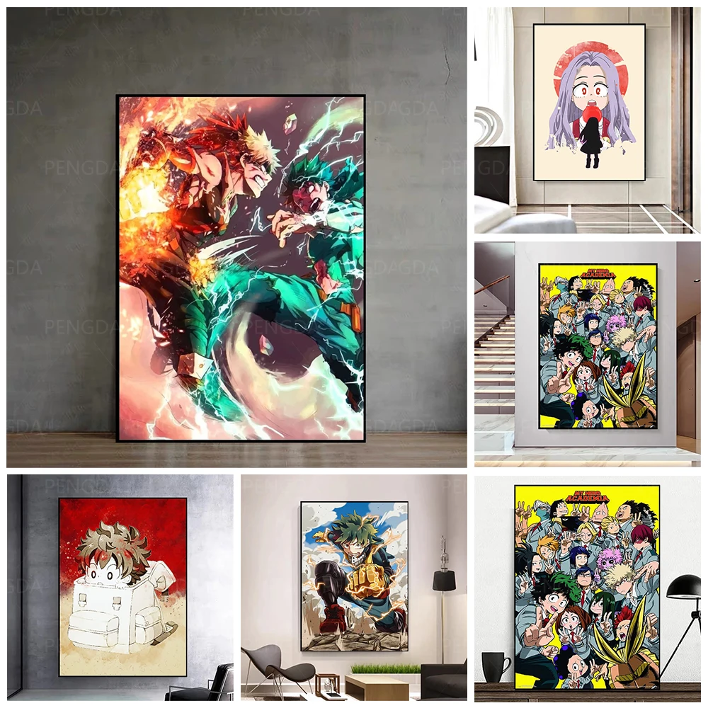 HD Prints Anime Midoriya Izuku Canvas Painting Wall Art My Hero Academia Poster Home Decor Living Room Modular Pictures Framed
HD Prints Anime Midoriya Izuku Canvas Painting Wall Art My Hero Academia Poster Home Decor Living Room Modular Pictures Framed