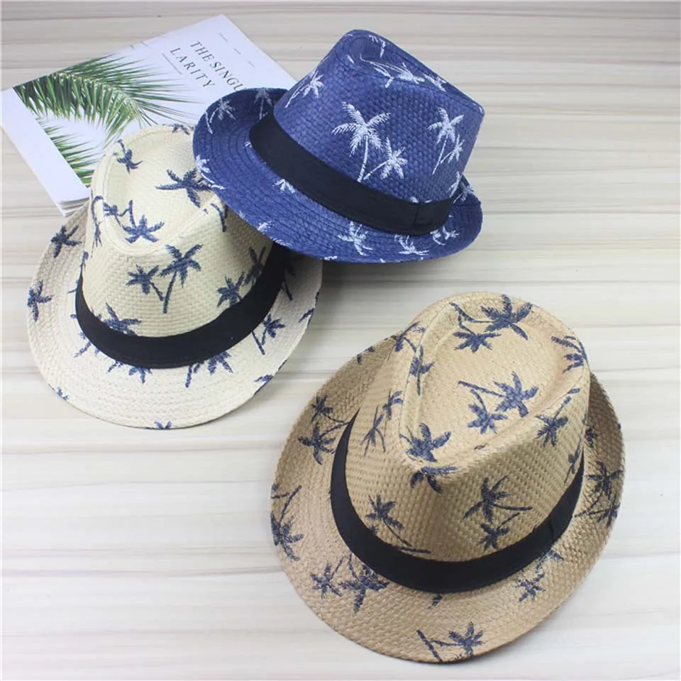 Summer Straw Sun hat Kids Beach Sun hat Trilby Panama Hat Handwork For Boy Girl Children 4 colour Parent-child Cap Men's Hat
Summer Straw Sun hat Kids Beach Sun hat Trilby Panama Hat Handwork For Boy Girl Children 4 colour Parent-child Cap Men's Hat