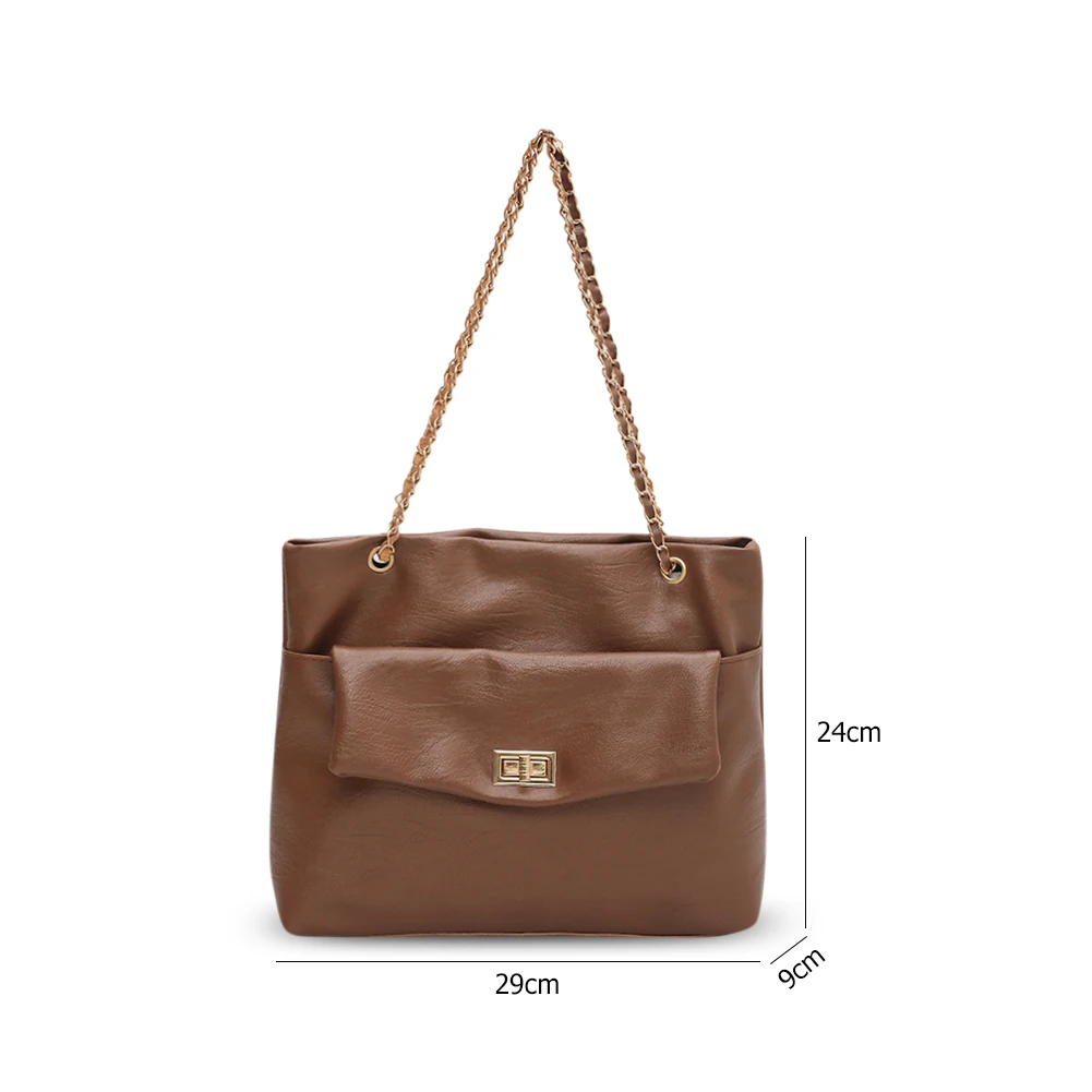 Simple PU Leahter Crossbody Bags Women Ladies Solid Color Large Capacity Daily Commuter Totes Shoulder Messenger Handbag Travel
Simple PU Leahter Crossbody Bags Women Ladies Solid Color Large Capacity Daily Commuter Totes Shoulder Messenger Handbag Travel