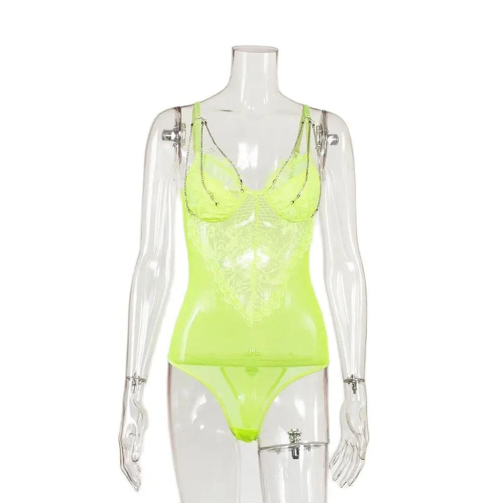 New Fashion Sexy Eyelashes Lace Bodysuit Slim Fit Summer Erotic Lingerie Backless Sheer Bodycon Jumpsuit Mesh Hollow Out Tops
New Fashion Sexy Eyelashes Lace Bodysuit Slim Fit Summer Erotic Lingerie Backless Sheer Bodycon Jumpsuit Mesh Hollow Out Tops