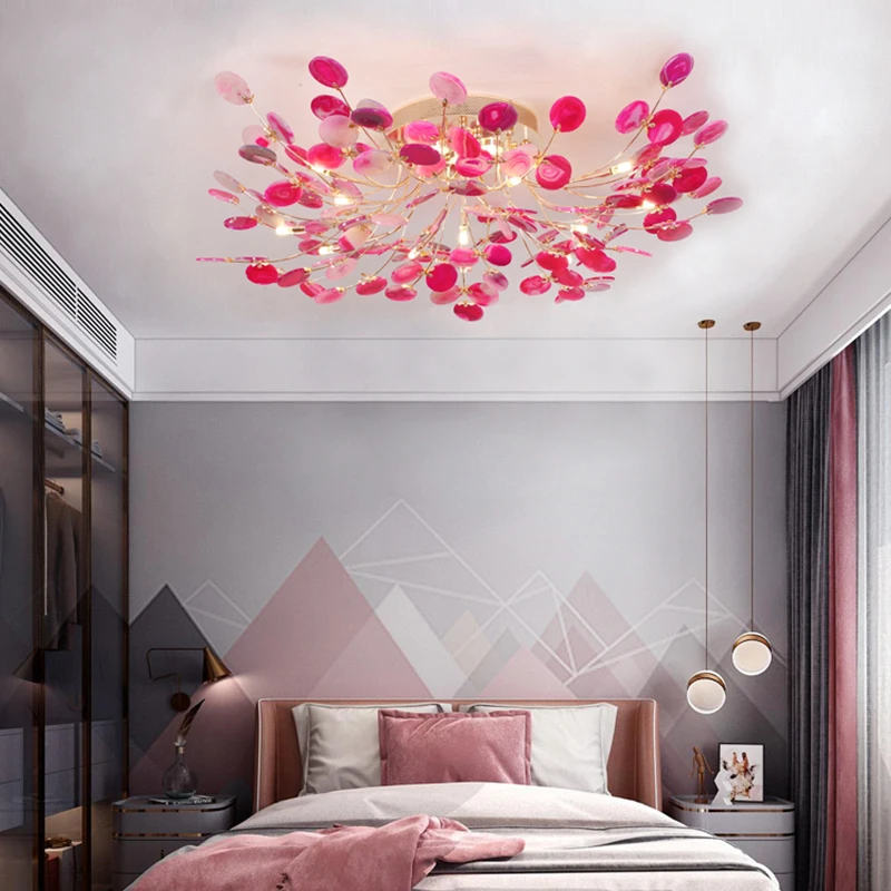 Nordic Colorful Agate Ceiling Lamp Living Dining Room Villa Hotel Cafe Color Art Characteristic Indoor Ceiling Decoration Lamp
Nordic Colorful Agate Ceiling Lamp Living Dining Room Villa Hotel Cafe Color Art Characteristic Indoor Ceiling Decoration Lamp