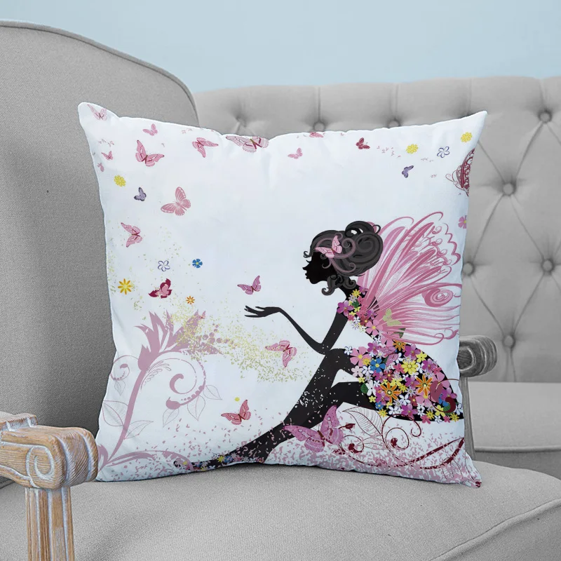 Cartoon Butterfly Girl Printed Throw Pillow Case Plush fabric Pillowcase Home Decorative Pillow Hot
Cartoon Butterfly Girl Printed Throw Pillow Case Plush fabric Pillowcase Home Decorative Pillow Hot