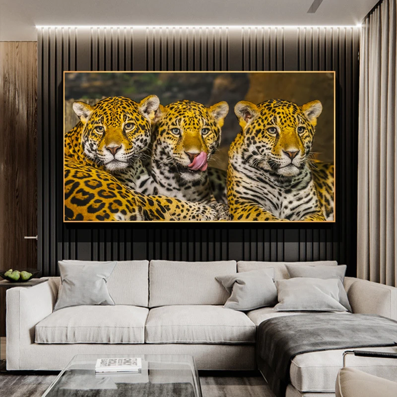 Animal Art Panther Jaguar Canvas Painting Leopard Wall Pictures for Living Room Wall Art Posters and Prints Cuadros Home Decor
Animal Art Panther Jaguar Canvas Painting Leopard Wall Pictures for Living Room Wall Art Posters and Prints Cuadros Home Decor