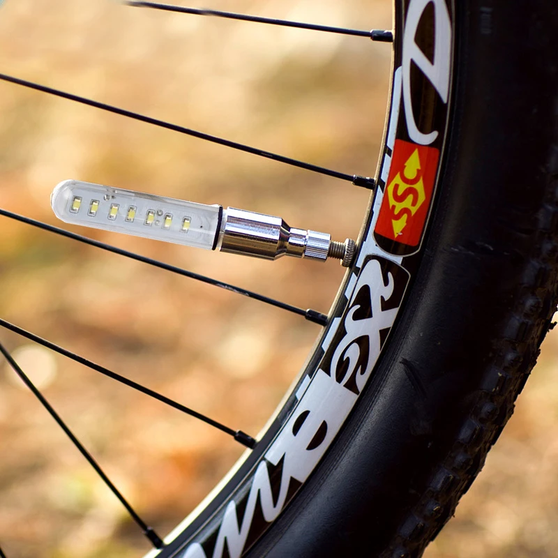 Bicycle Accessories Bike Nozzle Light Neon Tire Gas Nozzle Valve Core Glow Stick Light Cycling Lamp Tyre Caps Wheel Spokes Flash
Bicycle Accessories Bike Nozzle Light Neon Tire Gas Nozzle Valve Core Glow Stick Light Cycling Lamp Tyre Caps Wheel Spokes Flash