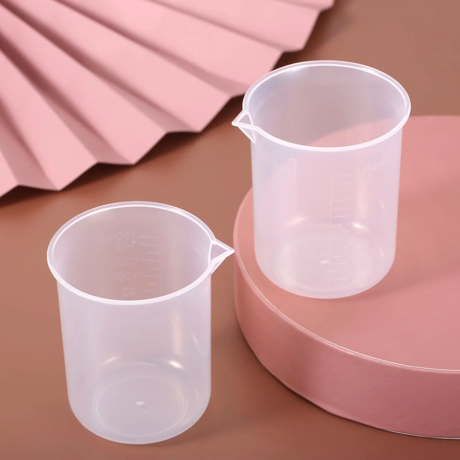 2pcs Measuring Cups 150ml Polypropylene Bottle with Scales Easy Reading Transparent Makeup Sub-packaging Tools Cosmetic Beauty
2pcs Measuring Cups 150ml Polypropylene Bottle with Scales Easy Reading Transparent Makeup Sub-packaging Tools Cosmetic Beauty