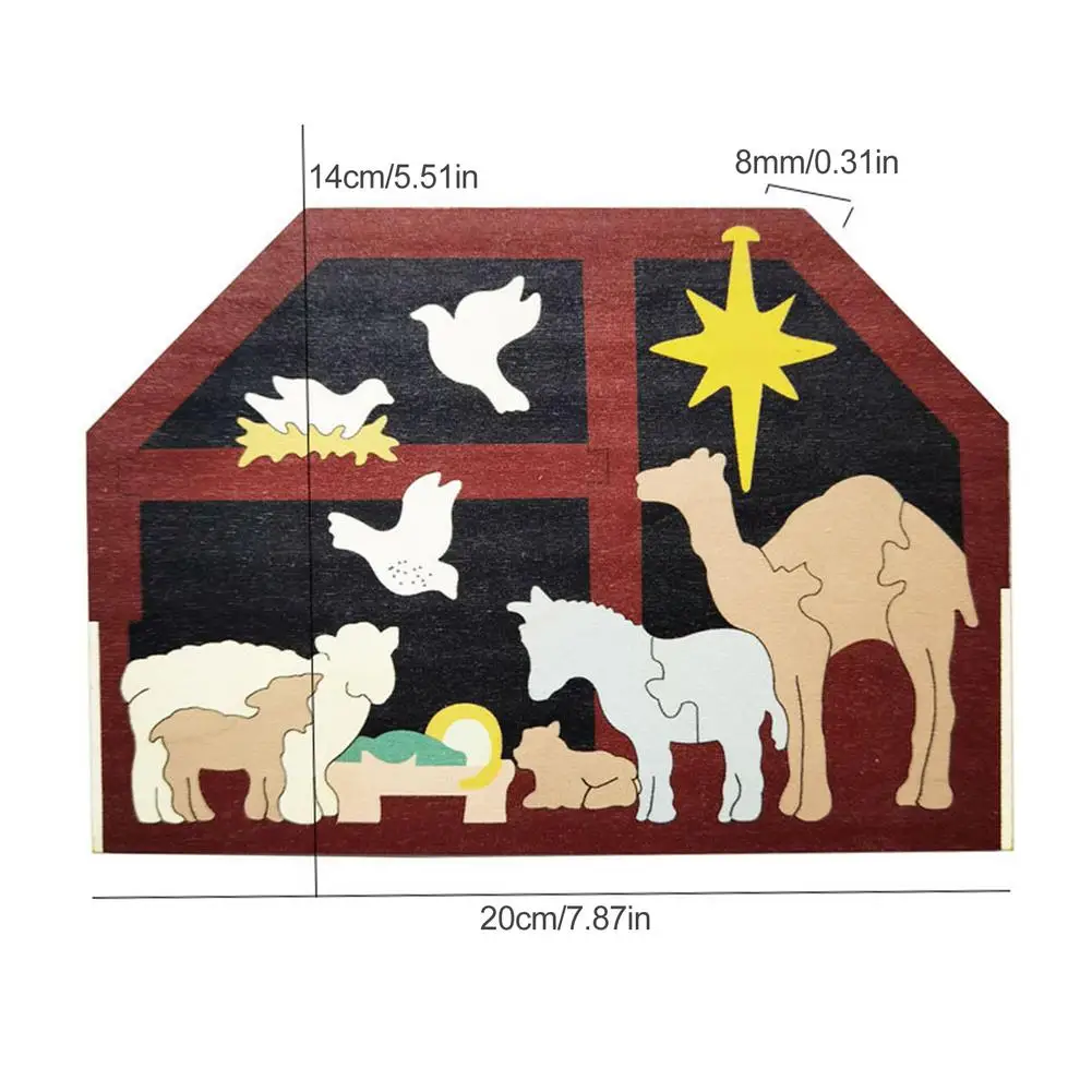 Wooden Jesus Puzzles Christmas Nativity Puzzle With Desert Animal Design Jigsaw Puzzle Game For Adults And Kids Desk Figurines
Wooden Jesus Puzzles Christmas Nativity Puzzle With Desert Animal Design Jigsaw Puzzle Game For Adults And Kids Desk Figurines