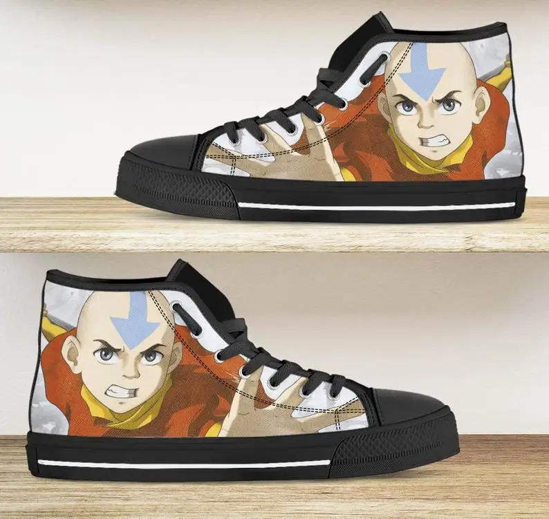 Avatar shoes. high tops, Mens Womens Designer Leisure Sneakers Men Casual Canvas Shoes Off White