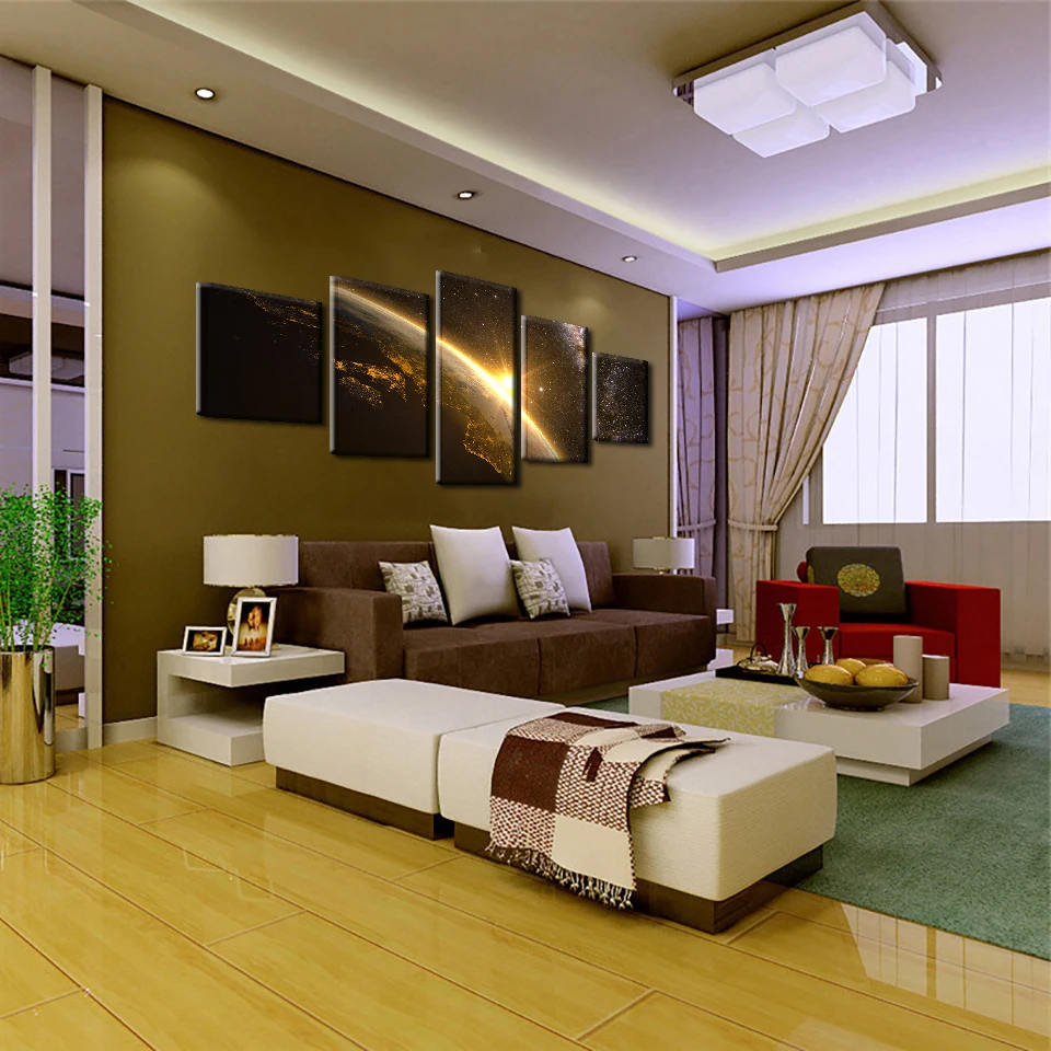 Canvas Paintings Wall Art HD Prints Framework 5 Pieces Planet Earth Pictures Universe Space Light Posters Living Room Home Decor
Canvas Paintings Wall Art HD Prints Framework 5 Pieces Planet Earth Pictures Universe Space Light Posters Living Room Home Decor