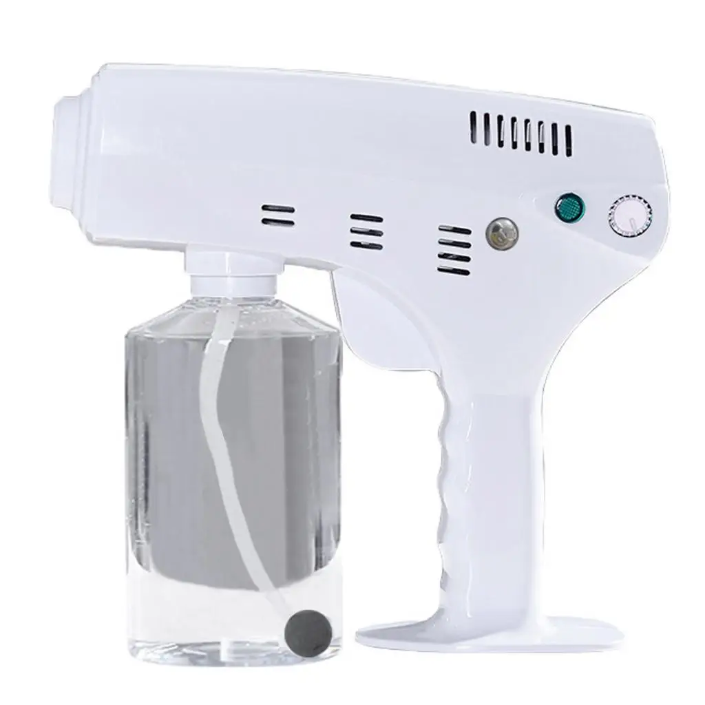 USB BLUE LIGHT NANO MIST FOG SPRAY GUN DISINFECTION ELECTRIC SPRAYER 
USB BLUE LIGHT NANO MIST FOG SPRAY GUN DISINFECTION ELECTRIC SPRAYER