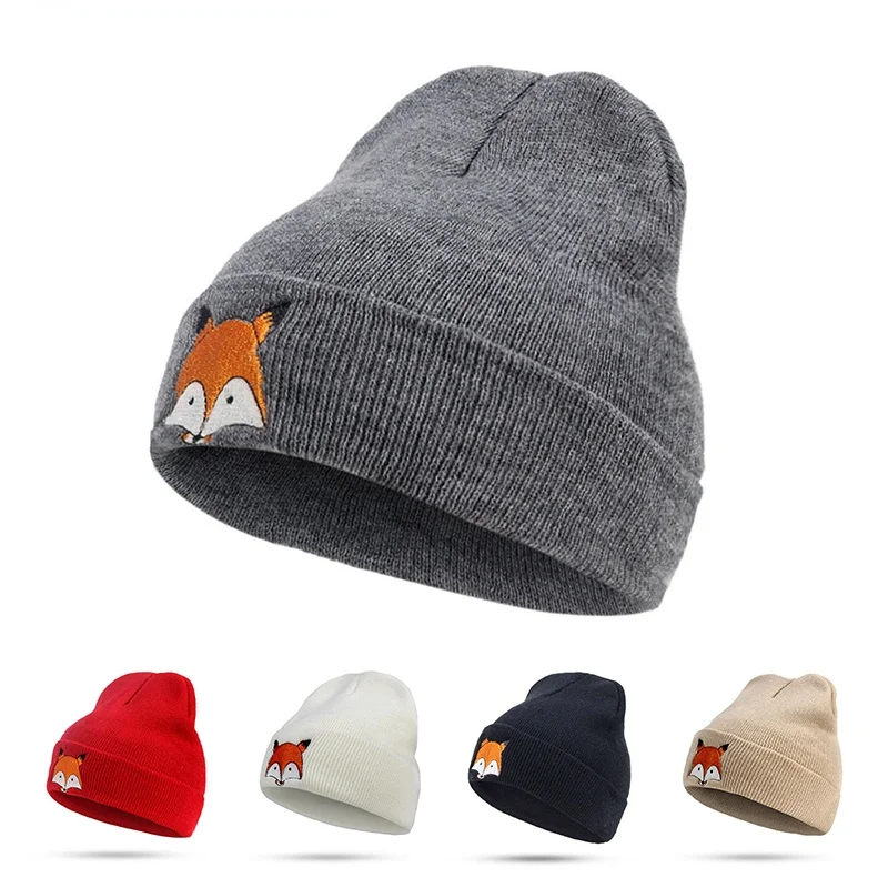 2021 Unisex Winter Beanies Skullies Fox Embroidery Women 's Knitted Hat Bonnet Cap Skiing Warm Men 's Hats for Men Women Cartoon
2021 Unisex Winter Beanies Skullies Fox Embroidery Women 's Knitted Hat Bonnet Cap Skiing Warm Men 's Hats for Men Women Cartoon