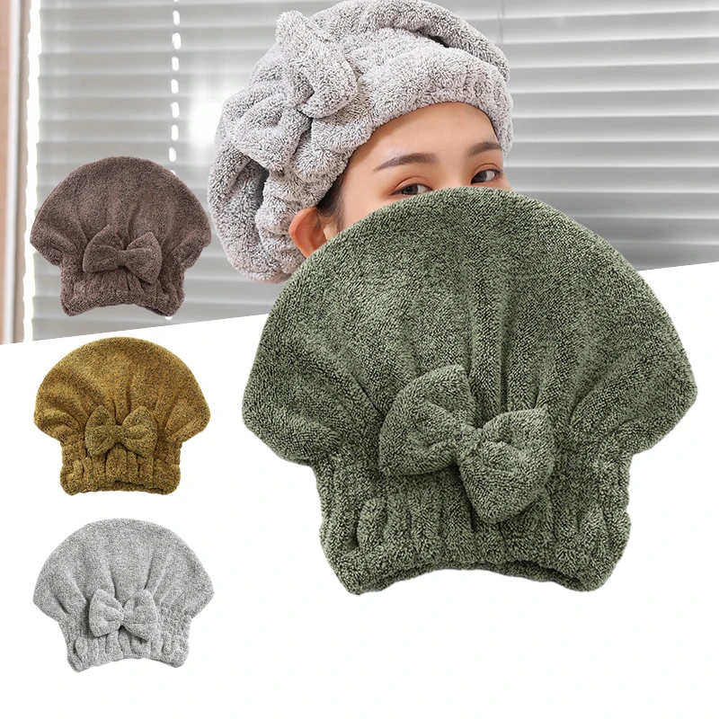 Hair Drying Towel Ultra Absorbent Convenience Quick Dry Hair Turban Hair Towel Wrap for Women Wet Hair MDJ998
Hair Drying Towel Ultra Absorbent Convenience Quick Dry Hair Turban Hair Towel Wrap for Women Wet Hair MDJ998