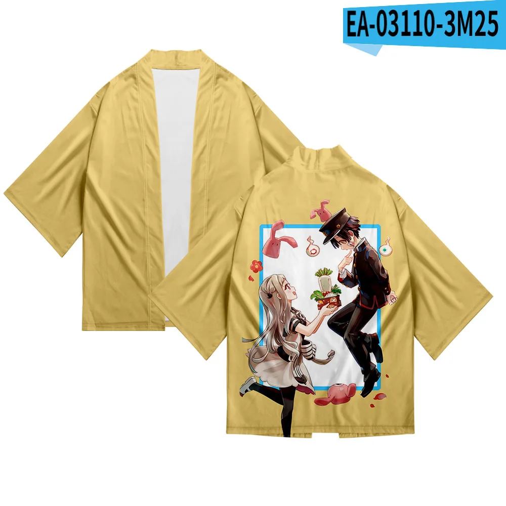NEW!! Toilet-Bound Hanako-kun 3D Printing Japanese Kimono Haori Yukata mens Fashion Summer Casual Cool Short Sleeve Cardigan
NEW!! Toilet-Bound Hanako-kun 3D Printing Japanese Kimono Haori Yukata mens Fashion Summer Casual Cool Short Sleeve Cardigan