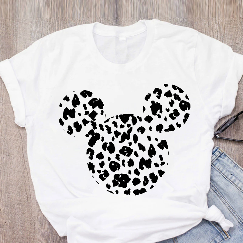 Women's T-shirt cartoon leopard bow T-shirt short sleeve print casual women's clothing tops graphic T-shirt Harajuku shirt women
Women's T-shirt cartoon leopard bow T-shirt short sleeve print casual women's clothing tops graphic T-shirt Harajuku shirt women