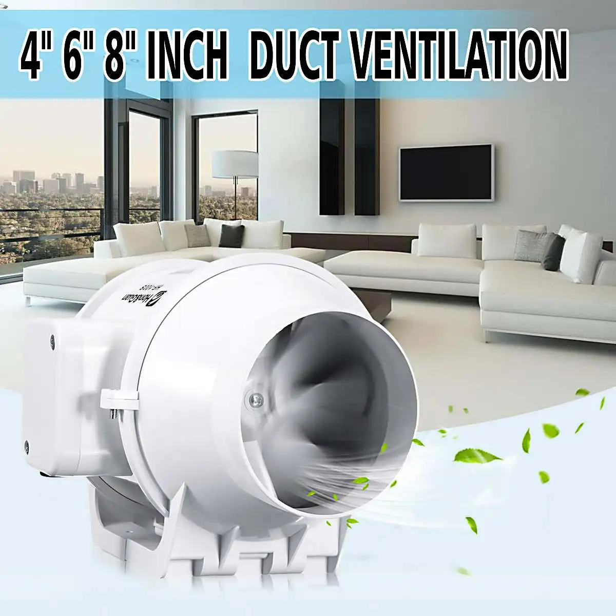 220V 4'' 6'' 8''Exhaust Fan Air Blower Double Speed Ventilation Home Silent Inline Pipe Duct Fan for Kitchen Bathroom
220V 4'' 6'' 8''Exhaust Fan Air Blower Double Speed Ventilation Home Silent Inline Pipe Duct Fan for Kitchen Bathroom