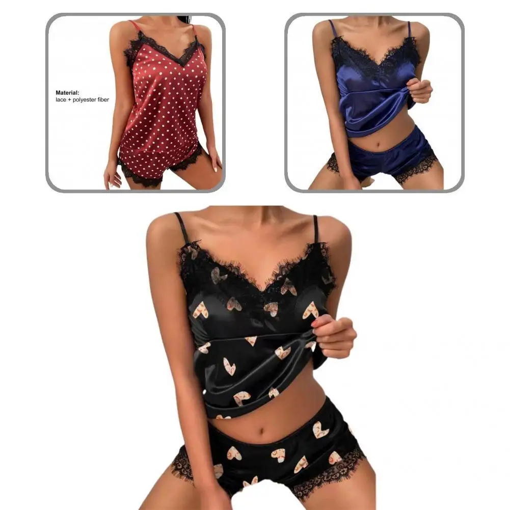 Nightwear Set Simple Spaghetti Strap Vest Shorts Set Adjustable Strap Loose Fit Nightdress Set
Nightwear Set Simple Spaghetti Strap Vest Shorts Set Adjustable Strap Loose Fit Nightdress Set