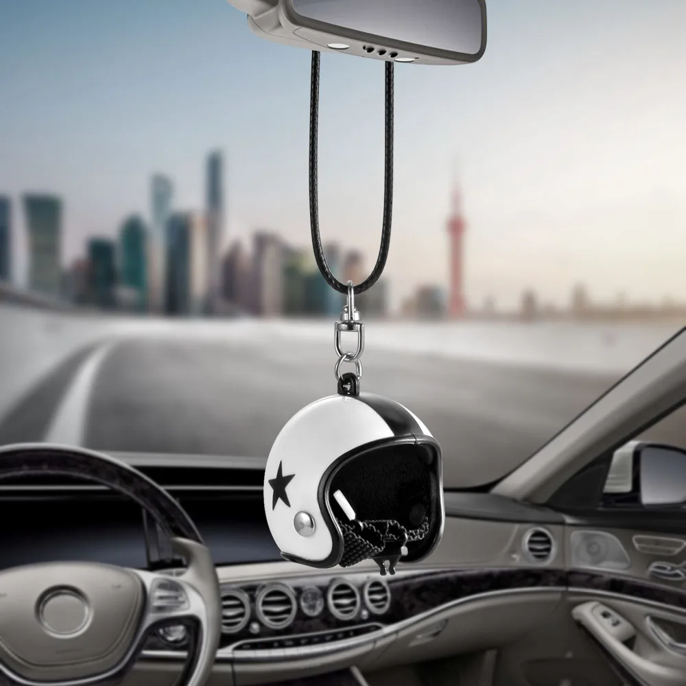 Cute Car Pendant Helmet Rearview Cartoon Automobile Interior Decoration Ornament Accessories Car Pendant
Cute Car Pendant Helmet Rearview Cartoon Automobile Interior Decoration Ornament Accessories Car Pendant