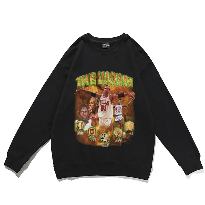 Dennis Rodman Hip Hop Pullover Mens Womens Oversized Streetwear Boy Basketball Clothes Mob Travis Scotts Astroworld Sweatshirt
Dennis Rodman Hip Hop Pullover Mens Womens Oversized Streetwear Boy Basketball Clothes Mob Travis Scotts Astroworld Sweatshirt