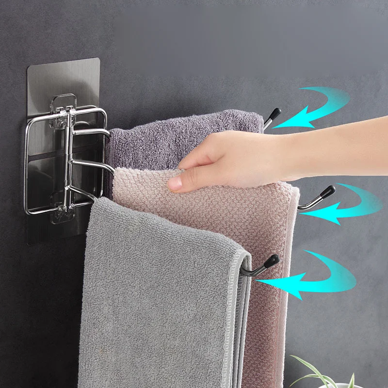 Stainless Steel Towel Storage Rack Shower Bracket Wall Mounted Toilet Paper Holder Bathroom Bath Towel Organizer Adhesive Stand
Stainless Steel Towel Storage Rack Shower Bracket Wall Mounted Toilet Paper Holder Bathroom Bath Towel Organizer Adhesive Stand
