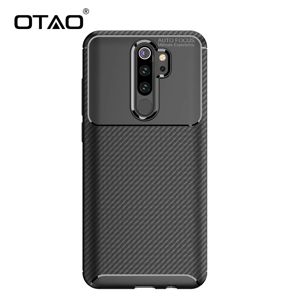 Фото Мягкий силиконовый чехол OTAO для Xiaomi Redmi Note 8 7 6 5 Pro K20 8A 7A из углеродного волокна Mi Lite