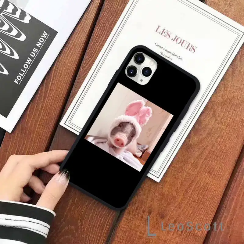 Cute animal pig Phone Case for iPhone 11 12 pro XS MAX 8 7 6 6S Plus X 5S SE 2020 XR Soft silicone funda cover
Cute animal pig Phone Case for iPhone 11 12 pro XS MAX 8 7 6 6S Plus X 5S SE 2020 XR Soft silicone funda cover