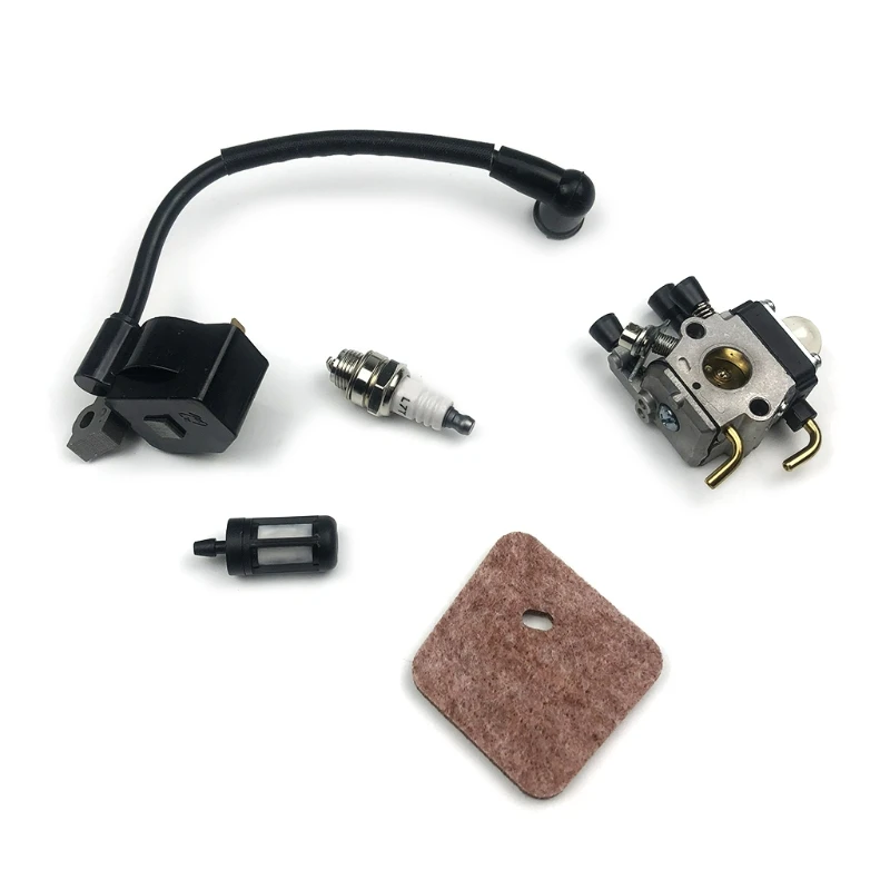 A0KF Carburetor Ignition Coil Air Filter Spark Plug for S38 FS55 FS45 FS46 FS45C FC55 Carb Trimmer Brush Cutter
A0KF Carburetor Ignition Coil Air Filter Spark Plug for S38 FS55 FS45 FS46 FS45C FC55 Carb Trimmer Brush Cutter