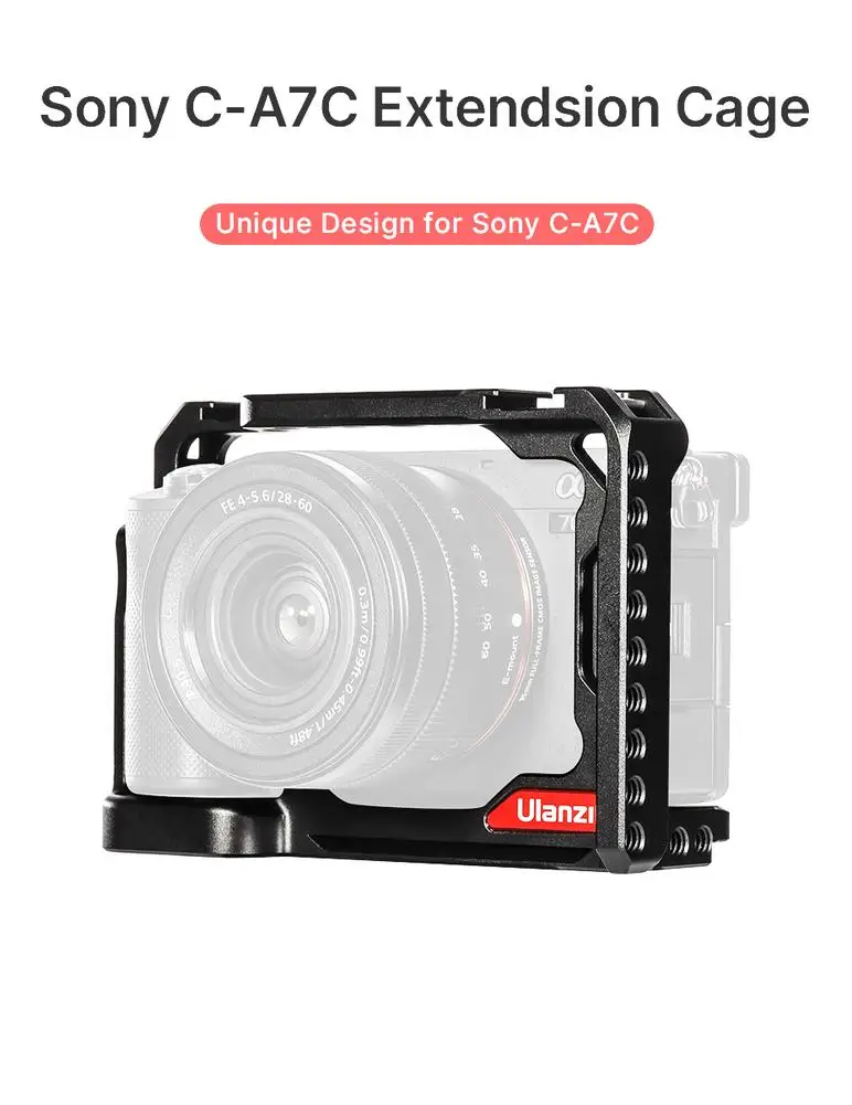 C-a7c Camera Cage Metal Housing Professional Photography Cock Cage Expansion Bracket For Sony A7c Camera
C-a7c Camera Cage Metal Housing Professional Photography Cock Cage Expansion Bracket For Sony A7c Camera