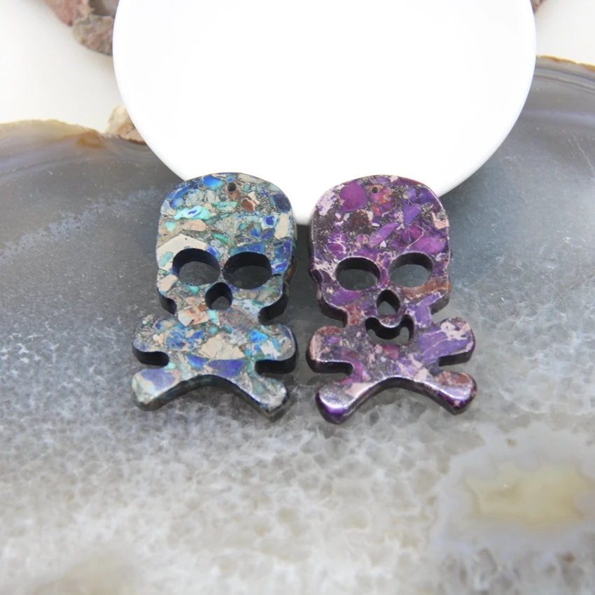 1pcs Emperor Stone Carved Skull Pendant,Sea Sediment Natural Imperial Jasper Slice Slab Necklace DIY Jewelry Accessories
1pcs Emperor Stone Carved Skull Pendant,Sea Sediment Natural Imperial Jasper Slice Slab Necklace DIY Jewelry Accessories