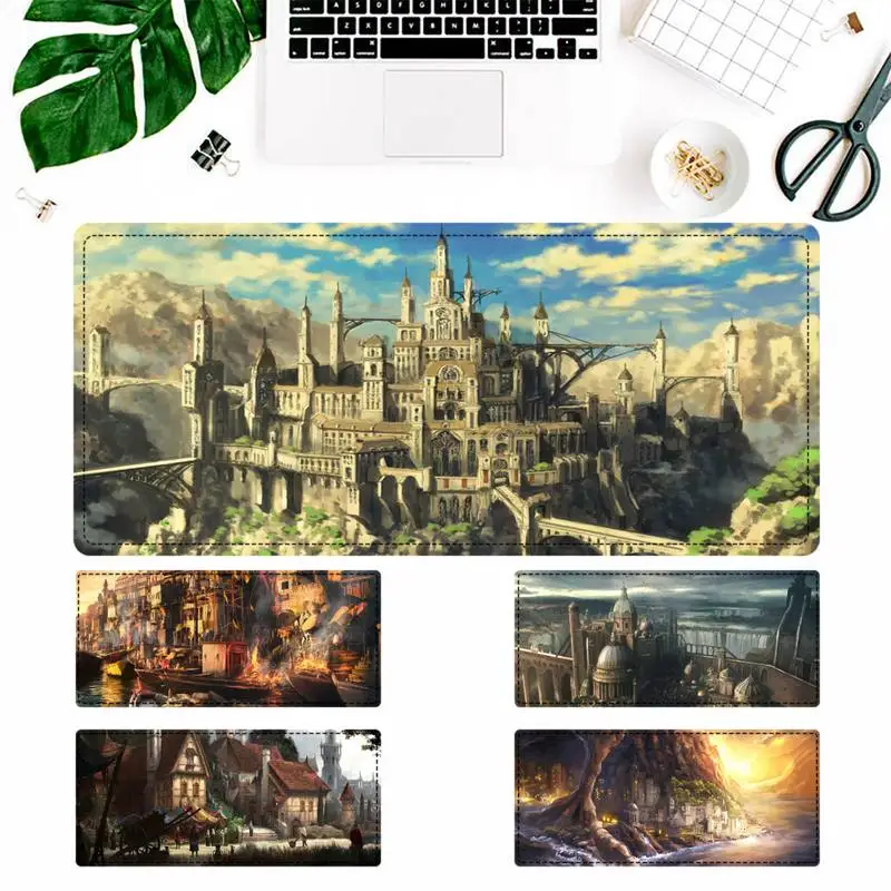 30x90 см Коврик для мыши в стиле аниме Fantasy Town, игровой коврик для клавиатуры, Настольный коврик для мыши, игровые аксессуары для Overwatch
30x90 см Коврик для мыши в стиле аниме Fantasy Town, игровой коврик для клавиатуры, Настольный коврик для мыши, игровые аксессуары для Overwatch