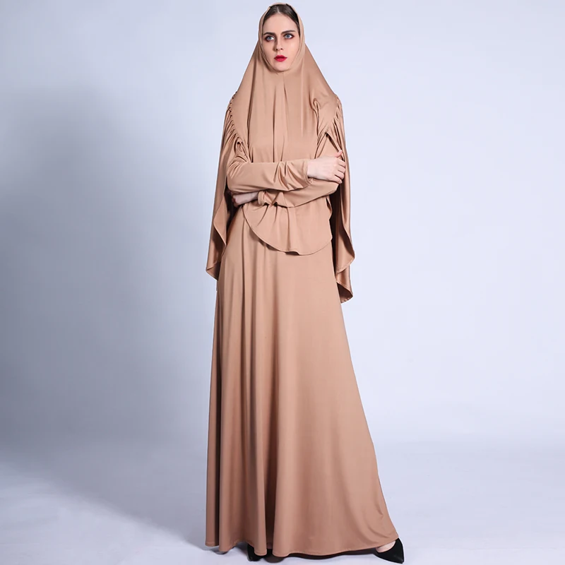 New Muslim Turkish Middle Eastern Hijab Robe Set Women's Pleated Dubai Oman Hooded Top Skirt Pakistani Clothing Prayer Clothes
New Muslim Turkish Middle Eastern Hijab Robe Set Women's Pleated Dubai Oman Hooded Top Skirt Pakistani Clothing Prayer Clothes