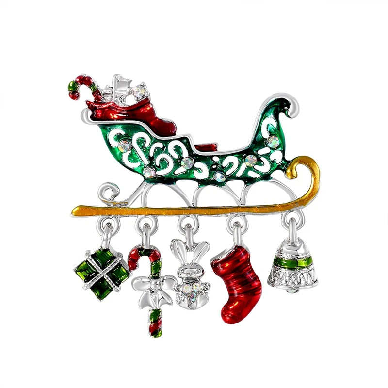 Creative Enamel Christmas Gift Car Brooches Cute Colorful Crutch Socks Tassel Pendant Brooches Jewelry Friends Gifts
Creative Enamel Christmas Gift Car Brooches Cute Colorful Crutch Socks Tassel Pendant Brooches Jewelry Friends Gifts