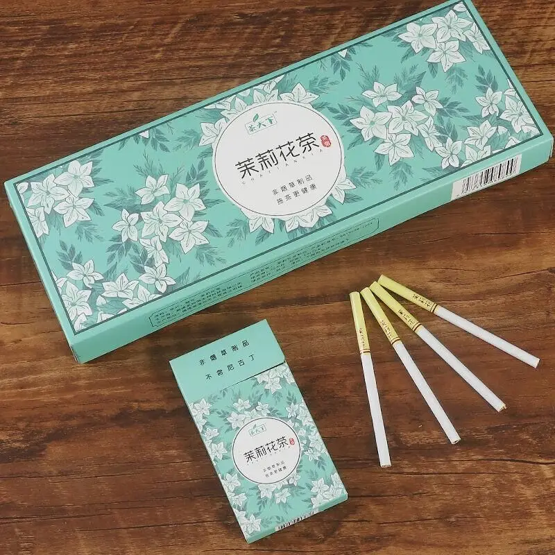 Tea Smoke Thick and Thin Sticks Jasmine Pu'er Tieguanyin Oolong Tea Non Cigarette 100% Nicotine Free 100% Smoke-free
Tea Smoke Thick and Thin Sticks Jasmine Pu'er Tieguanyin Oolong Tea Non Cigarette 100% Nicotine Free 100% Smoke-free