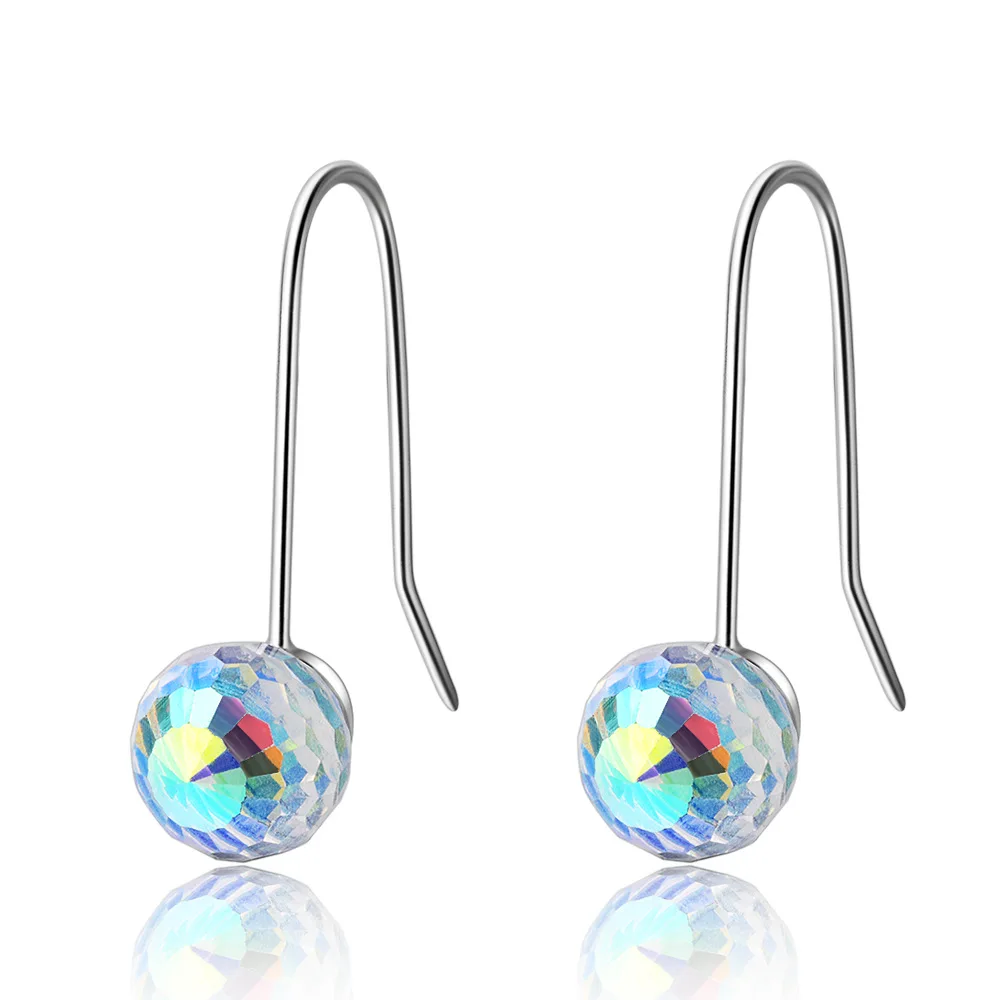 100% 925 Sterling Silver Trendy Colorful Ball Ladies Drop Earrings Promotion Jewelry For Women Birthday Gift Drop Shipping
100% 925 Sterling Silver Trendy Colorful Ball Ladies Drop Earrings Promotion Jewelry For Women Birthday Gift Drop Shipping