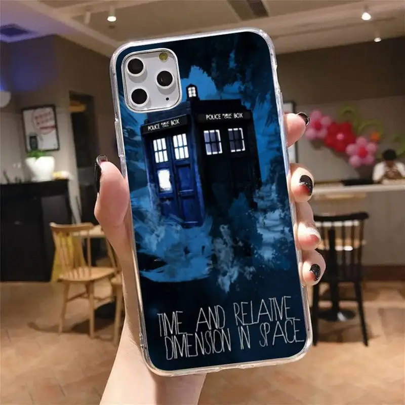 Tardis Box Doctor Who Phone Case Transparent for iPhone 6 7 8 11 12 s mini pro X XS XR MAX Plus cover funda shell
Tardis Box Doctor Who Phone Case Transparent for iPhone 6 7 8 11 12 s mini pro X XS XR MAX Plus cover funda shell