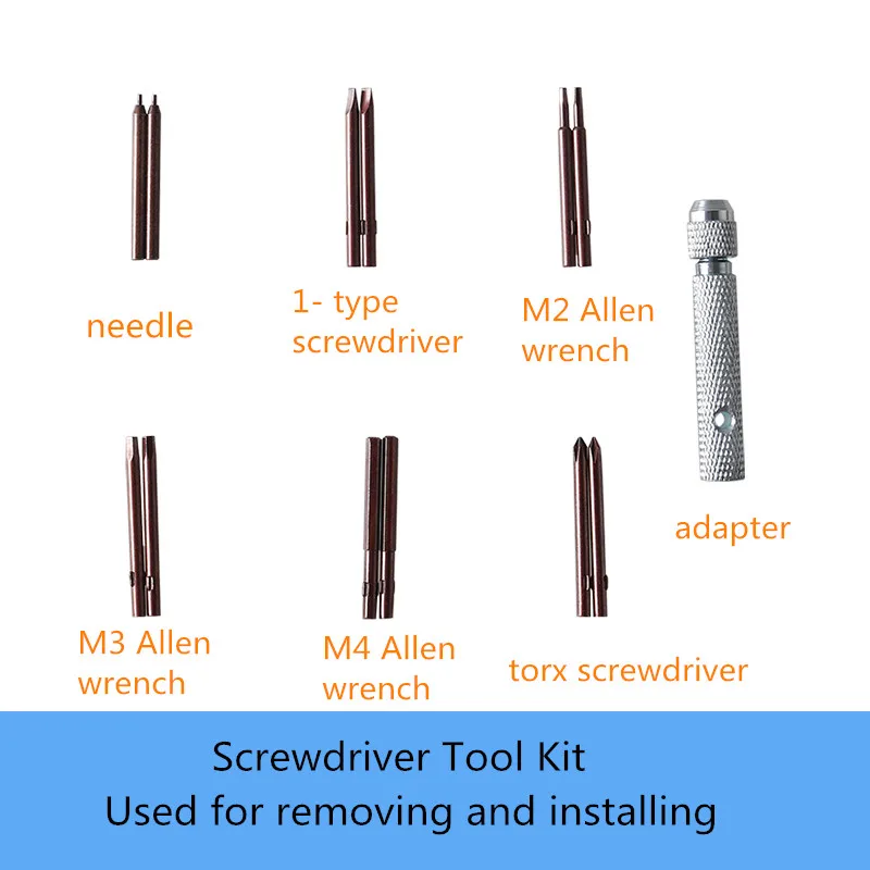 Screwdriver Tool Kit Precision Screw Driver Torx Bit Magnetic Hex Phillips Bits Used For Removing And Installing Robot Part DIY
Screwdriver Tool Kit Precision Screw Driver Torx Bit Magnetic Hex Phillips Bits Used For Removing And Installing Robot Part DIY