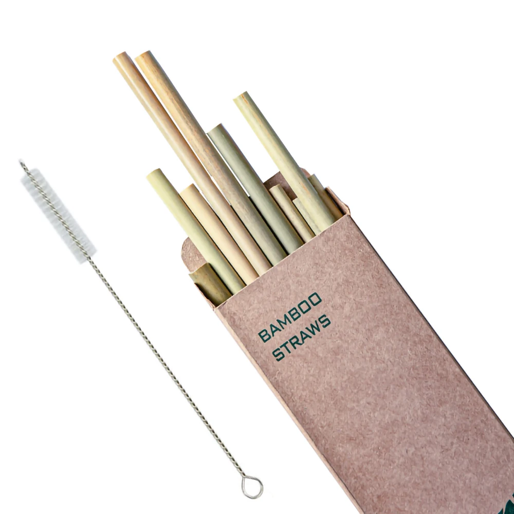 12Pcs/Set Natural Reusable Green Bamboo Straw Eco-friendly Drinking Straws Hot Drink With Cleanning Brush Wedding Accessories
12Pcs/Set Natural Reusable Green Bamboo Straw Eco-friendly Drinking Straws Hot Drink With Cleanning Brush Wedding Accessories