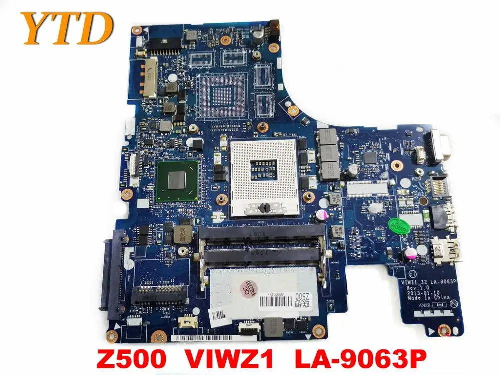 Оригинальная материнская плата для ноутбука Lenovo Z500, Z500 VIWZ1, LA-9063P протестирована
Оригинальная материнская плата для ноутбука Lenovo Z500, Z500 VIWZ1, LA-9063P протестирована