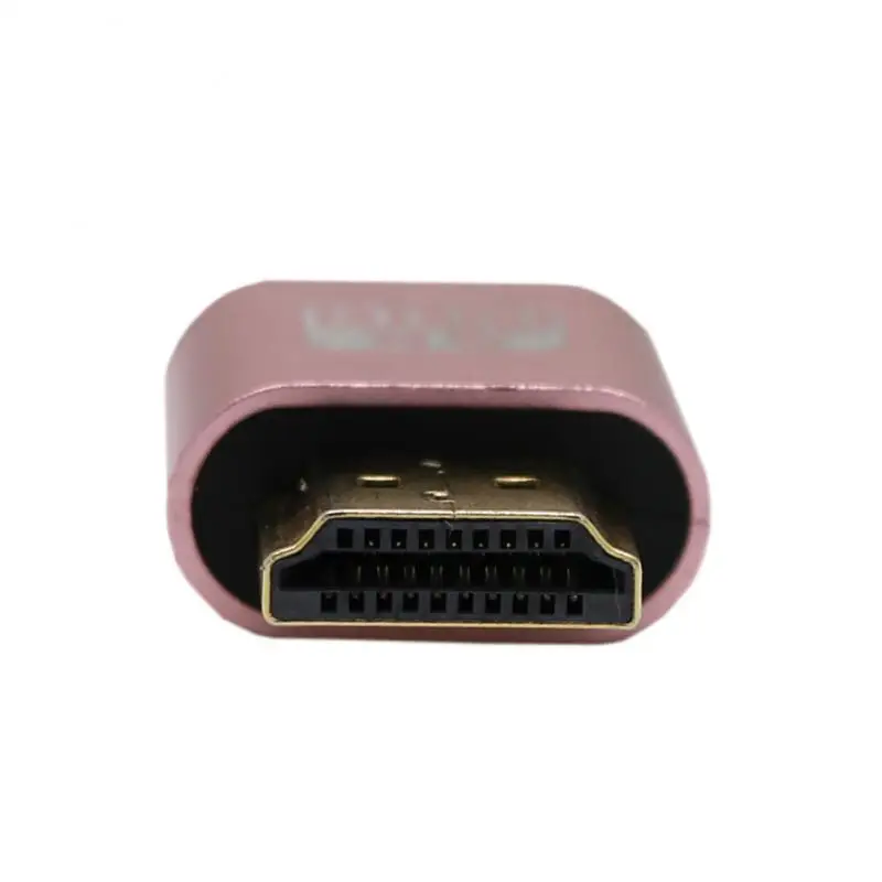 Colorful Aluminum Alloy VGA Adapter HDM I Virtual Display Headless For Ghost Display Emulator Lock DDC EDID Dummy HDM I Plug
Colorful Aluminum Alloy VGA Adapter HDM I Virtual Display Headless For Ghost Display Emulator Lock DDC EDID Dummy HDM I Plug