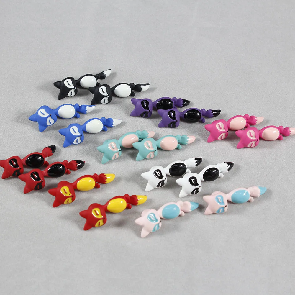 9 Colors Cute 3D Fox Ear Lovely Cartoon Animal Stud Earrings for Girls Kids Fashion Women Sweet Earrings Jewelry Gift
9 Colors Cute 3D Fox Ear Lovely Cartoon Animal Stud Earrings for Girls Kids Fashion Women Sweet Earrings Jewelry Gift