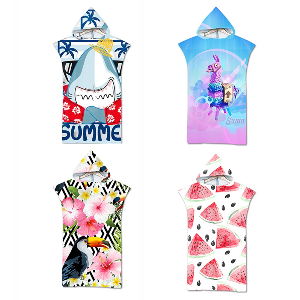 Swimming Pool Poncho Changing Bathrobe Beach Sunscreen Hooded Printed Wearable Gym Fitness Bath Towel Cloak Cloth
Swimming Pool Poncho Changing Bathrobe Beach Sunscreen Hooded Printed Wearable Gym Fitness Bath Towel Cloak Cloth
