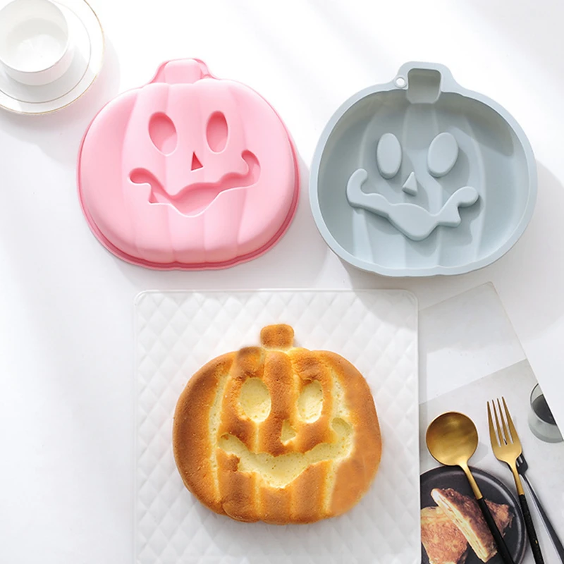 Halloween Pumpkin Cake Mold Silicone Baking Mould Cake Tool With Candy Chocolate Cupcakes For Kitchen DIY Baking Tools
Halloween Pumpkin Cake Mold Silicone Baking Mould Cake Tool With Candy Chocolate Cupcakes For Kitchen DIY Baking Tools