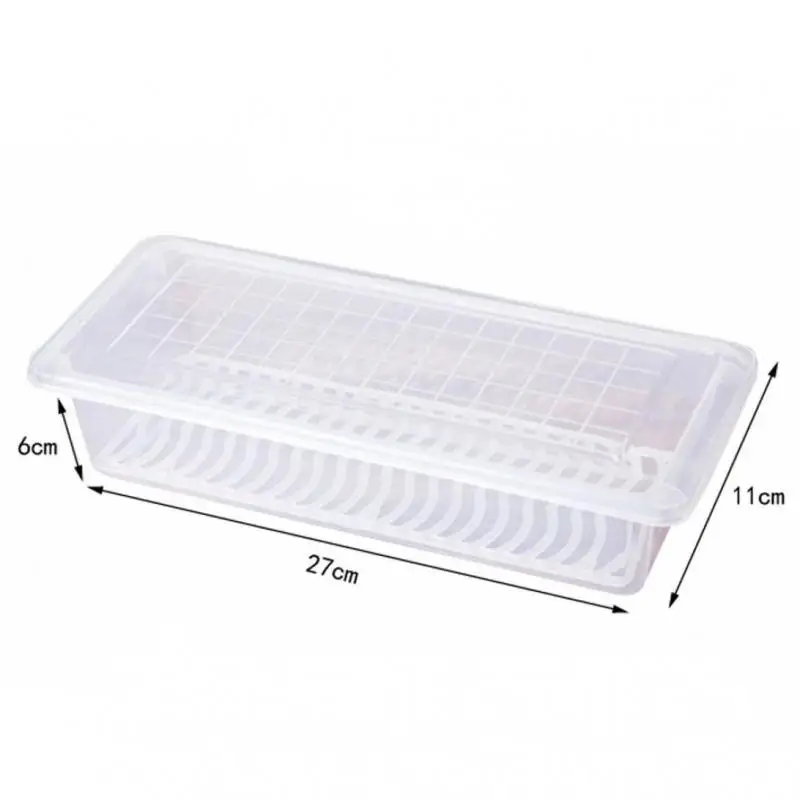 Moisture-Proof Storage Boxes Plastic Food Crisper Space Saver Refrigerator Vegetable Food Seal Frozen Draining Box Tray Home
Moisture-Proof Storage Boxes Plastic Food Crisper Space Saver Refrigerator Vegetable Food Seal Frozen Draining Box Tray Home