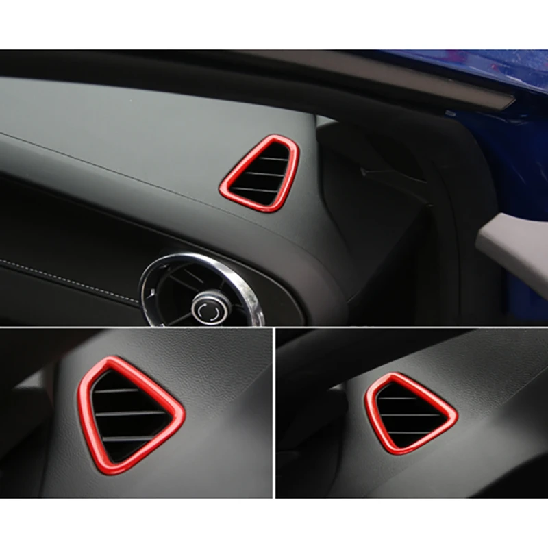 for Chevrolet Camaro 2016 -2020 Car Dashboard Air Conditioner Outlet Cover Trim Frame Sticker Dash Board Left & Right 
for Chevrolet Camaro 2016 -2020 Car Dashboard Air Conditioner Outlet Cover Trim Frame Sticker Dash Board Left & Right