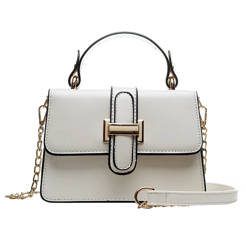 New Arrive 2020 Women Pu Leather Shoulder Bags Girls Chain handbag Women's Casual Messenger Bags Crossbody Bags white
New Arrive 2020 Women Pu Leather Shoulder Bags Girls Chain handbag Women's Casual Messenger Bags Crossbody Bags white