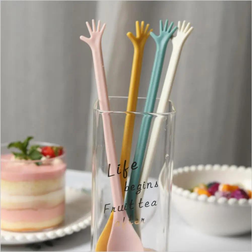4Pcs Stirrers Spoon Burr-free Multi-functional Accessory Coffee Beverage Tea Milk Honey Cocktail Stirring Stick for Home
4Pcs Stirrers Spoon Burr-free Multi-functional Accessory Coffee Beverage Tea Milk Honey Cocktail Stirring Stick for Home