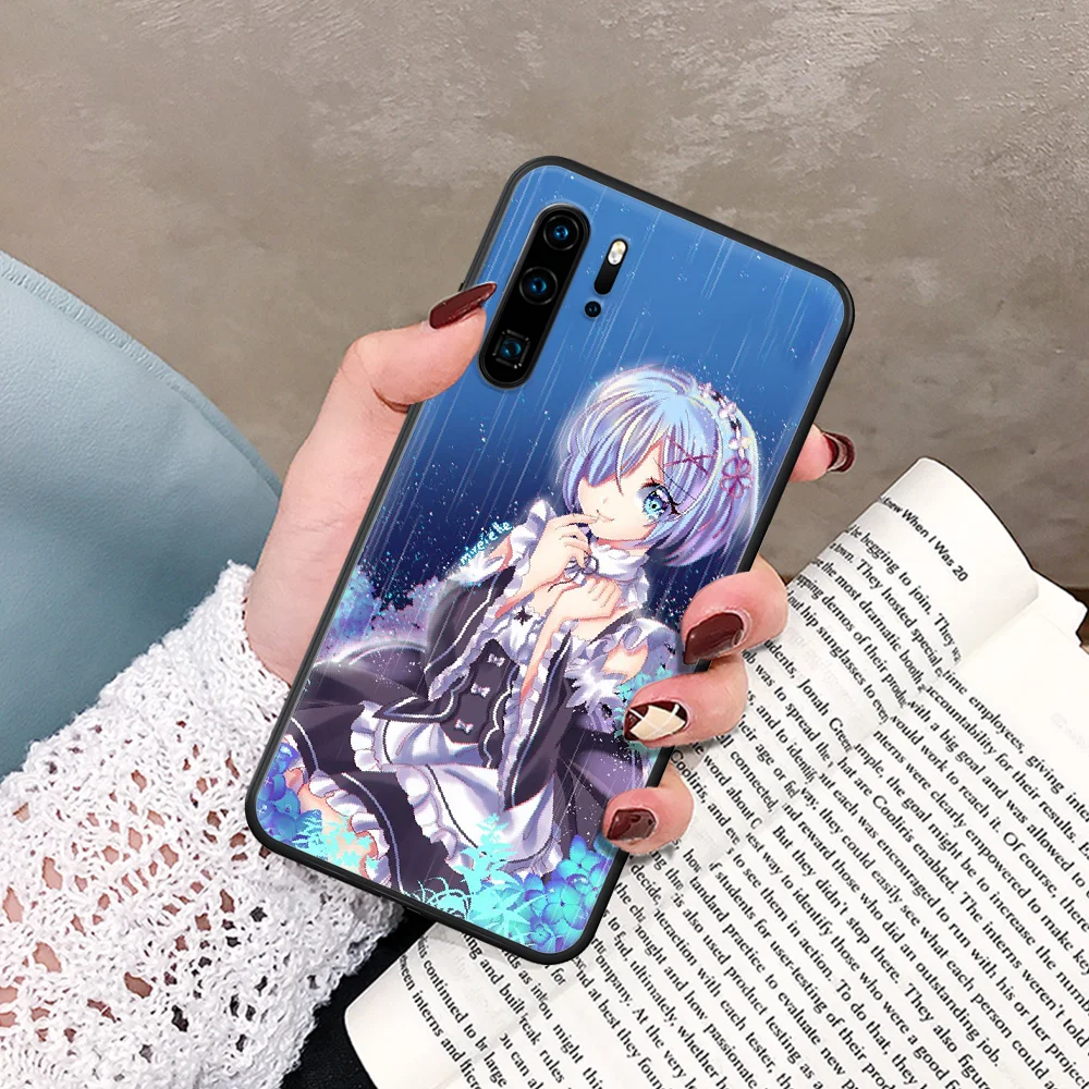 Anime ReZERO Ram Rem Hot Phone Case For Huawei P Mate Smart 10 20 30 40 Lite Z 2019 Pro black Prime Painting Shell Fashion
Anime ReZERO Ram Rem Hot Phone Case For Huawei P Mate Smart 10 20 30 40 Lite Z 2019 Pro black Prime Painting Shell Fashion