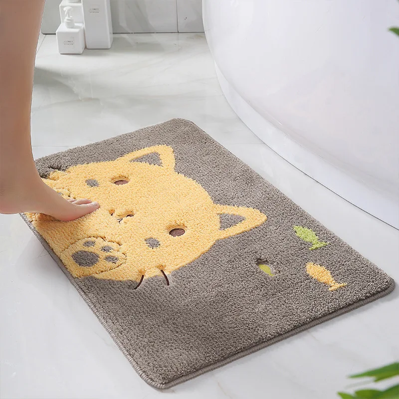 Cartoon cat children's bedroom carpet floor mats home entrance foot mats kitchen bathroom toilet absorbent non-slip mats
Cartoon cat children's bedroom carpet floor mats home entrance foot mats kitchen bathroom toilet absorbent non-slip mats