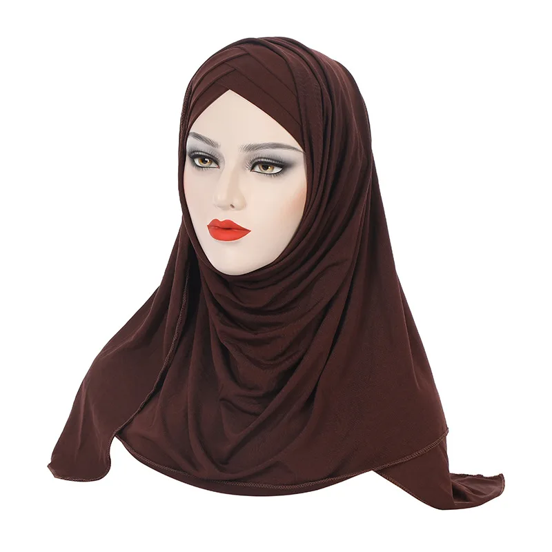 2022 Ladies Hats One Monochrome Scarf Hat Two-piece Muslim Scarf Caps Head Turbans For Women Hijab Caps Fast Free Shipping
2022 Ladies Hats One Monochrome Scarf Hat Two-piece Muslim Scarf Caps Head Turbans For Women Hijab Caps Fast Free Shipping