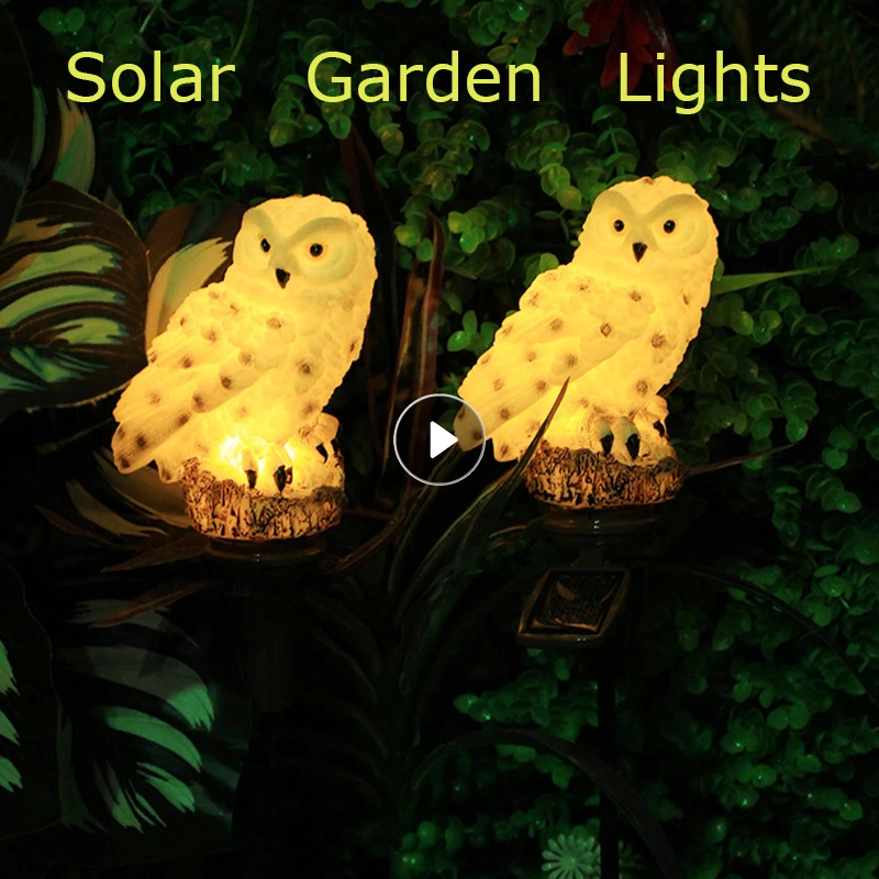 Solar Led Light Outdoor Novelty Solar Garden Lights Owl Ornament Animal Bird Outdoor LED Lamp Unique Christmas Lights Decoration
Solar Led Light Outdoor Novelty Solar Garden Lights Owl Ornament Animal Bird Outdoor LED Lamp Unique Christmas Lights Decoration