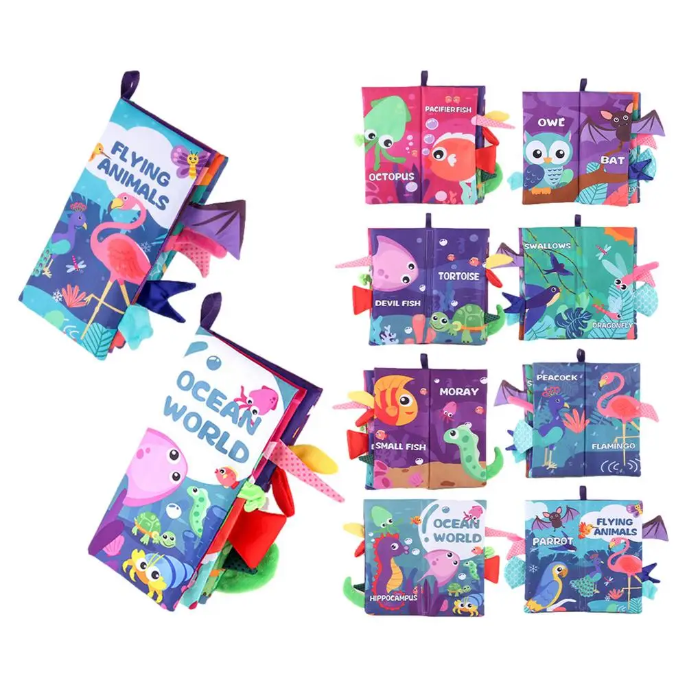 Baby Cloth Book Early Childhood Educational Lovely Baby Toy Tear Not Rotten Ringing Paper Enlightenment Baby Book
Baby Cloth Book Early Childhood Educational Lovely Baby Toy Tear Not Rotten Ringing Paper Enlightenment Baby Book